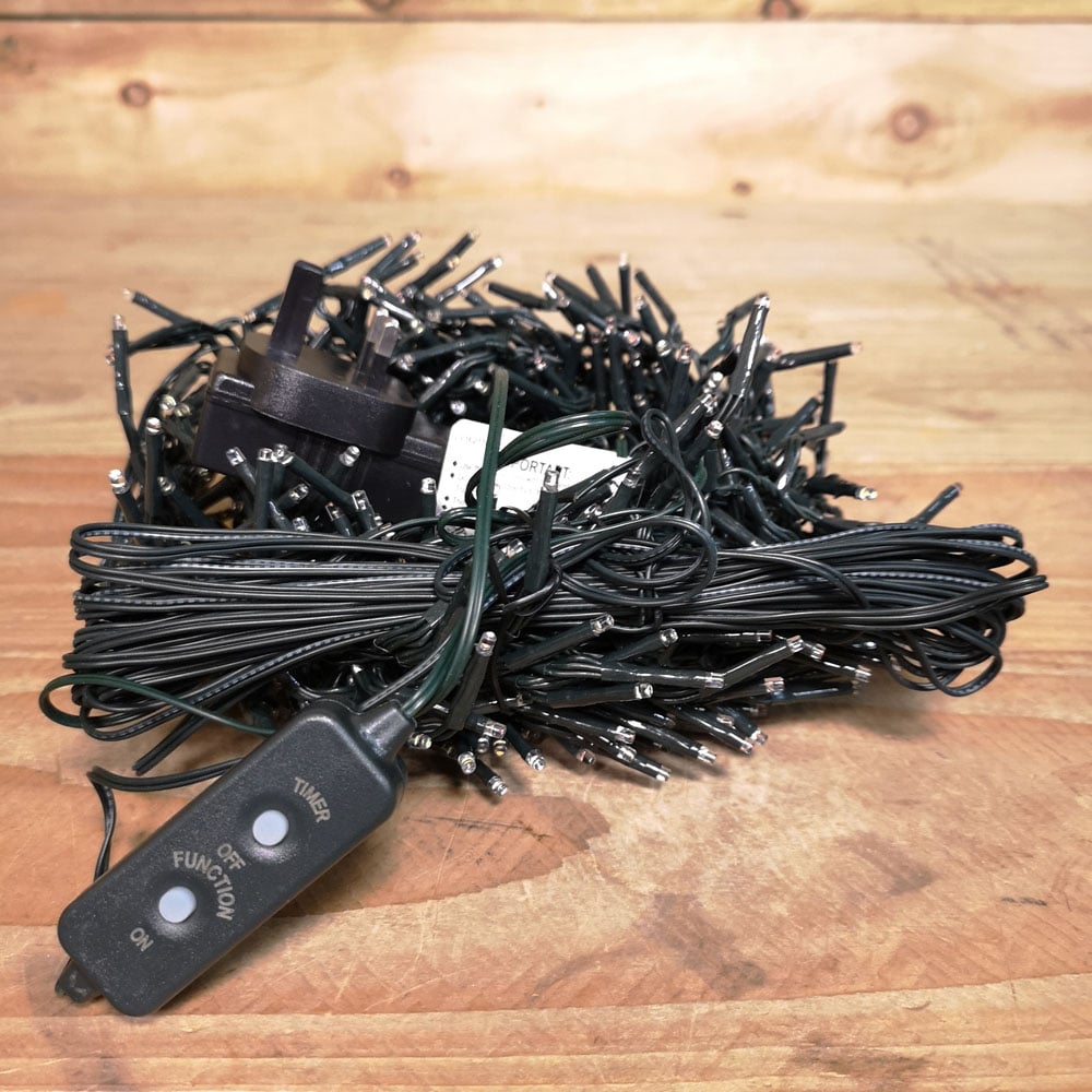 Premier ClusterBrights 480 Multicolour LED Multi-Function Green Cluster Light 6.2m Image 8