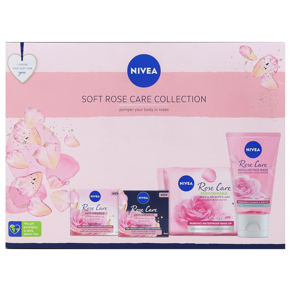 Nivea Soft Rose Care Skincare Gift Set Image 1