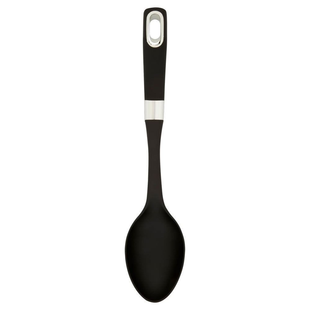 Wilko Black Medium Serving Spoon Image