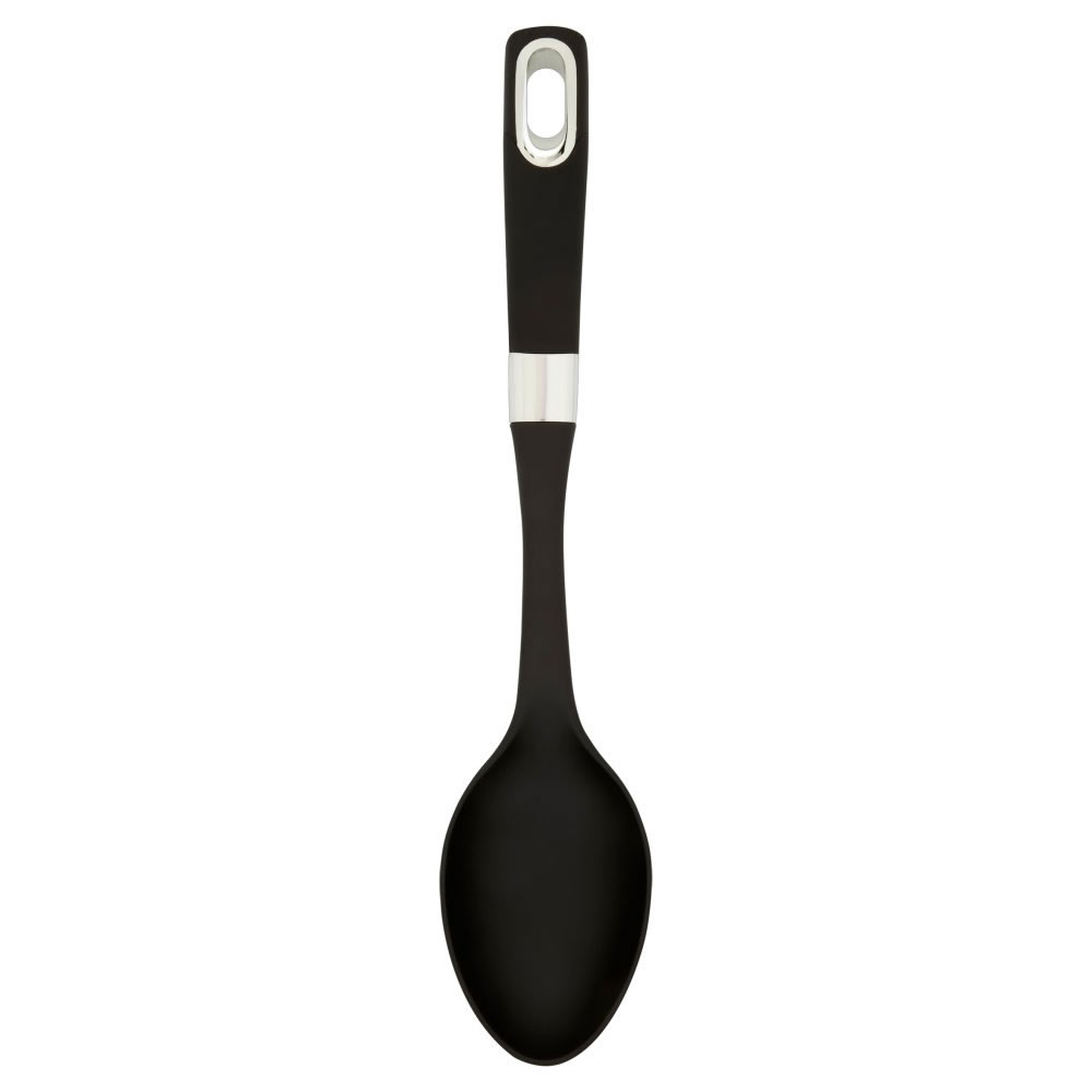Wilko Black Medium Serving Spoon Image