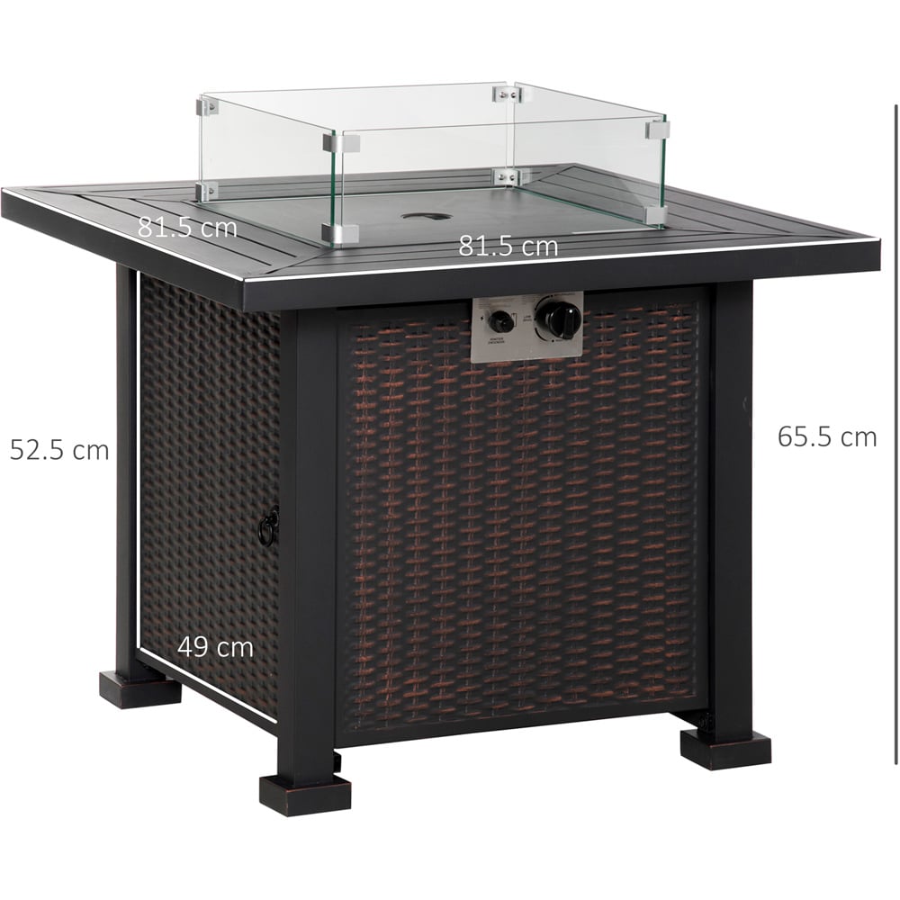 Gas Fire Pit Table Image 8