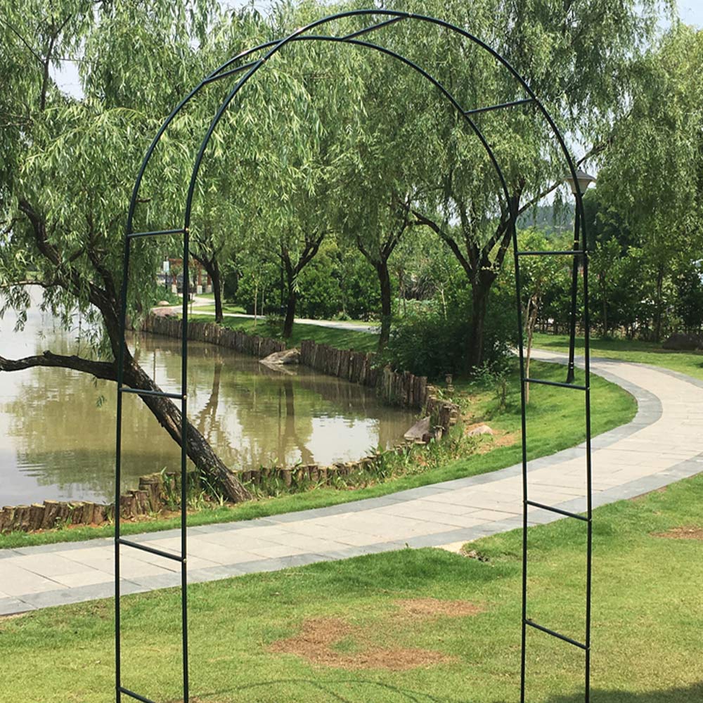 St Helens 7.8 x 4.5 x 1.2ft Decorative Garden Arch Image 1