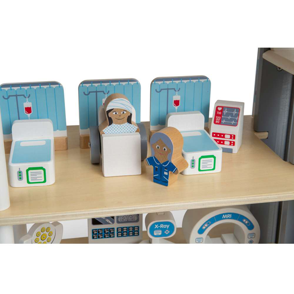 Tidlo Kids Playtime Hospital Playset 29 Piece Image 5