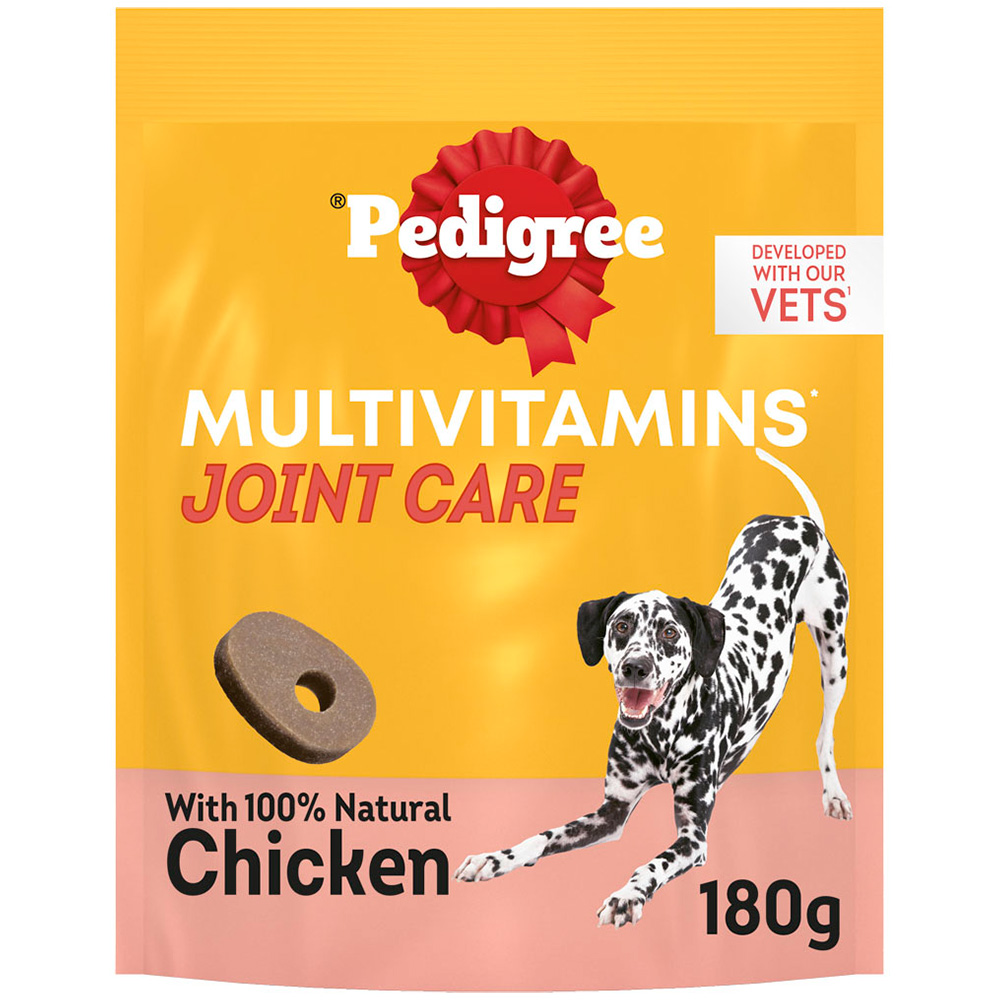 Pedigree Multivitamins Joint Care 30 Soft Dog Chews Case of 6 x 180g Image 2