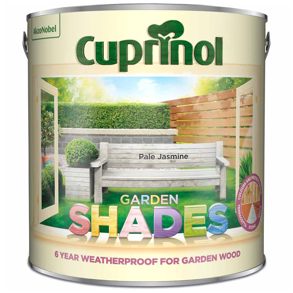 Cuprinol Garden Shades Pale Jasmine Exterior Paint 2.5L Image 2
