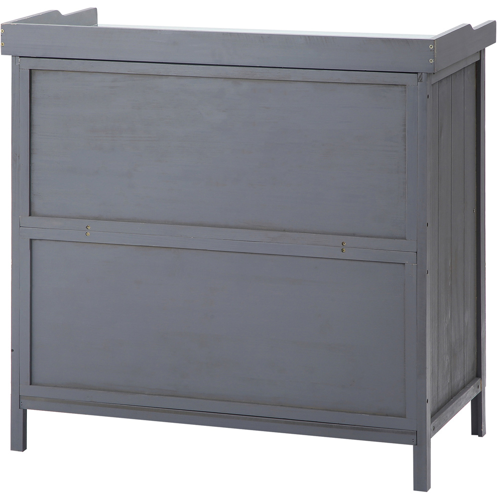 Outsunny Garden Storage Cabinet Image 3