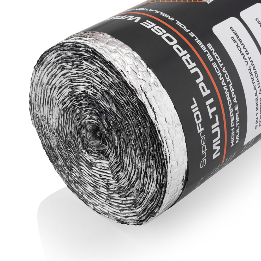 SuperFOIL 0.6 x 7.5m Multipurpose Insulation and Foil Tape Set Image 5