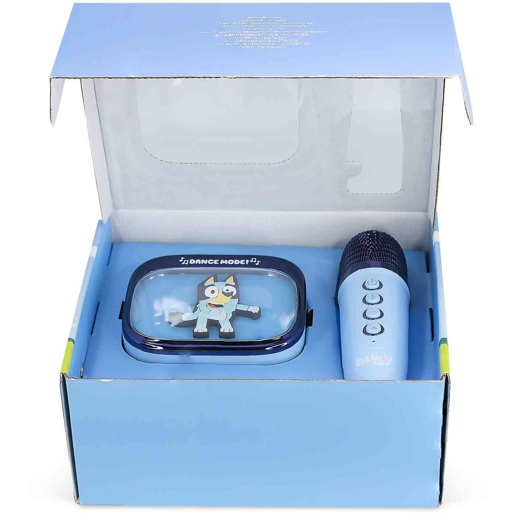 OTL Bluey PopSing LED Light-Up Wireless Karaoke Speaker and Microphone Image 5