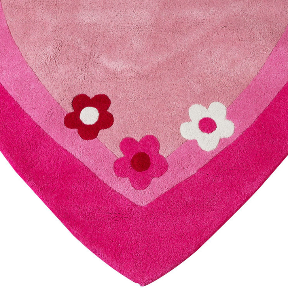 Premier Housewares Kids Love Heart Rug Image 4