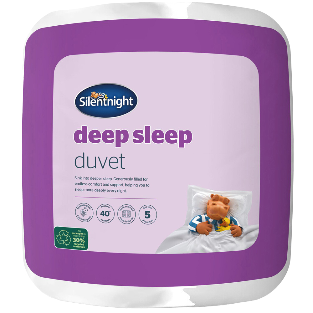 Silentnight Deep Sleep Duvet 10.5 Tog - White / Double Image 1
