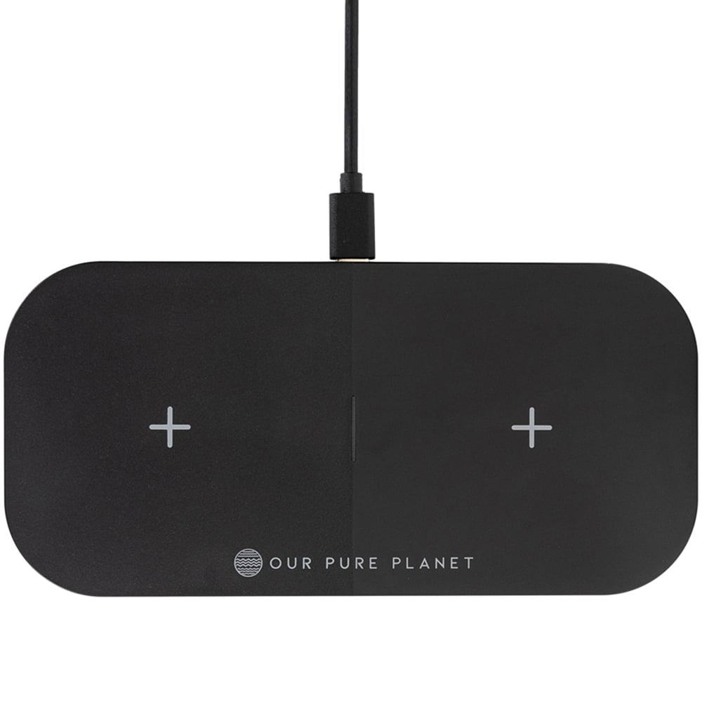 Our Pure Planet Dual Wireless Charging Pad 15W Image 4