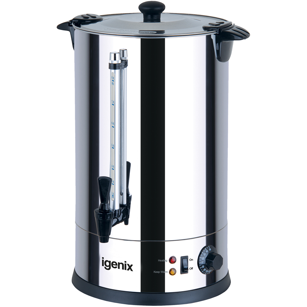 Igenix Stainless Steel 30L Catering Urn Image 1