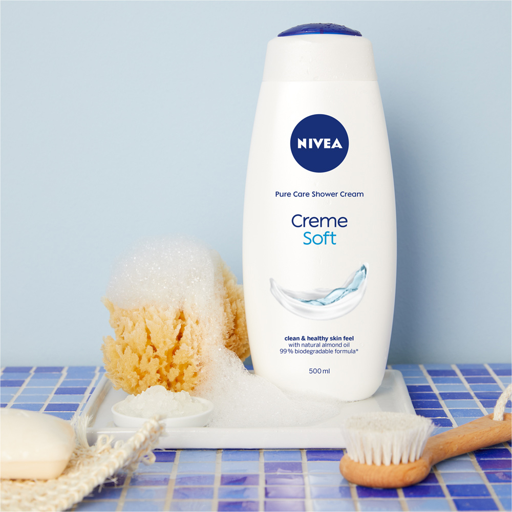 Nivea Pure Care Shower Creme Soft 500ml Image 4