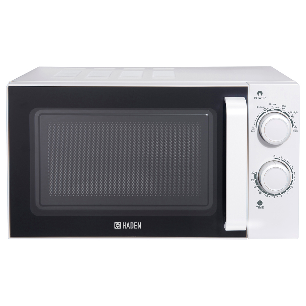 Haden Chester 193926 White 20L Manual Microwave 700W Image 1