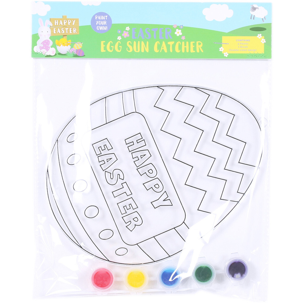 Easter Paint Your Own Easter Easter Egg Sun Catcher Kit Image 1