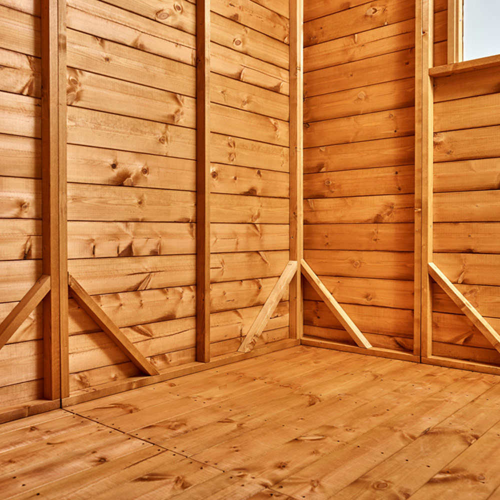 Power Sheds 20 x 6ft Apex Wooden Shed Image 6