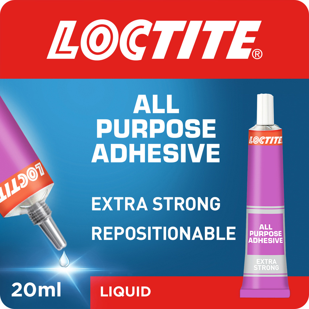 Loctite Extra Strong All Purpose Glue 20ml Image 1