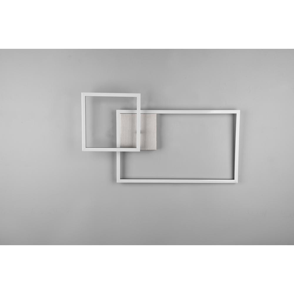 TRIO Padella Matt Nickel LED Ceiling Light Image 9