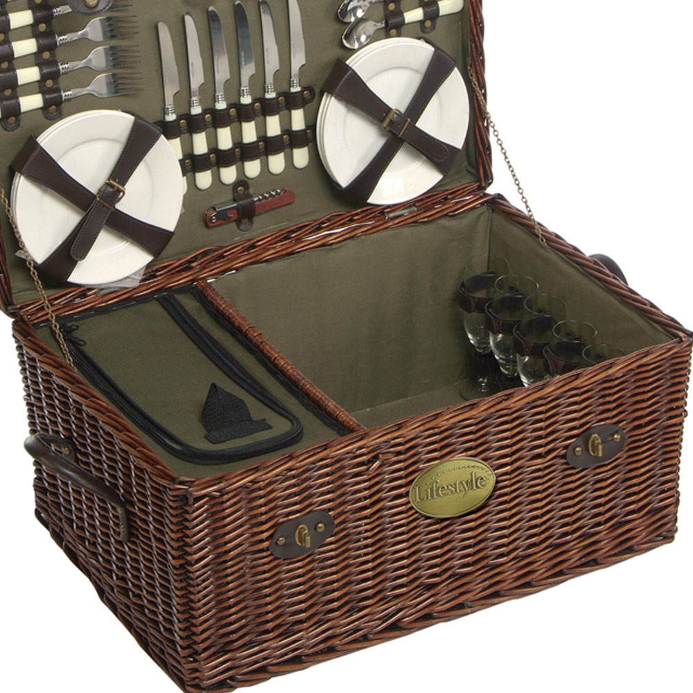 Lifestyle 6 Person Picnic Hamper Image 5