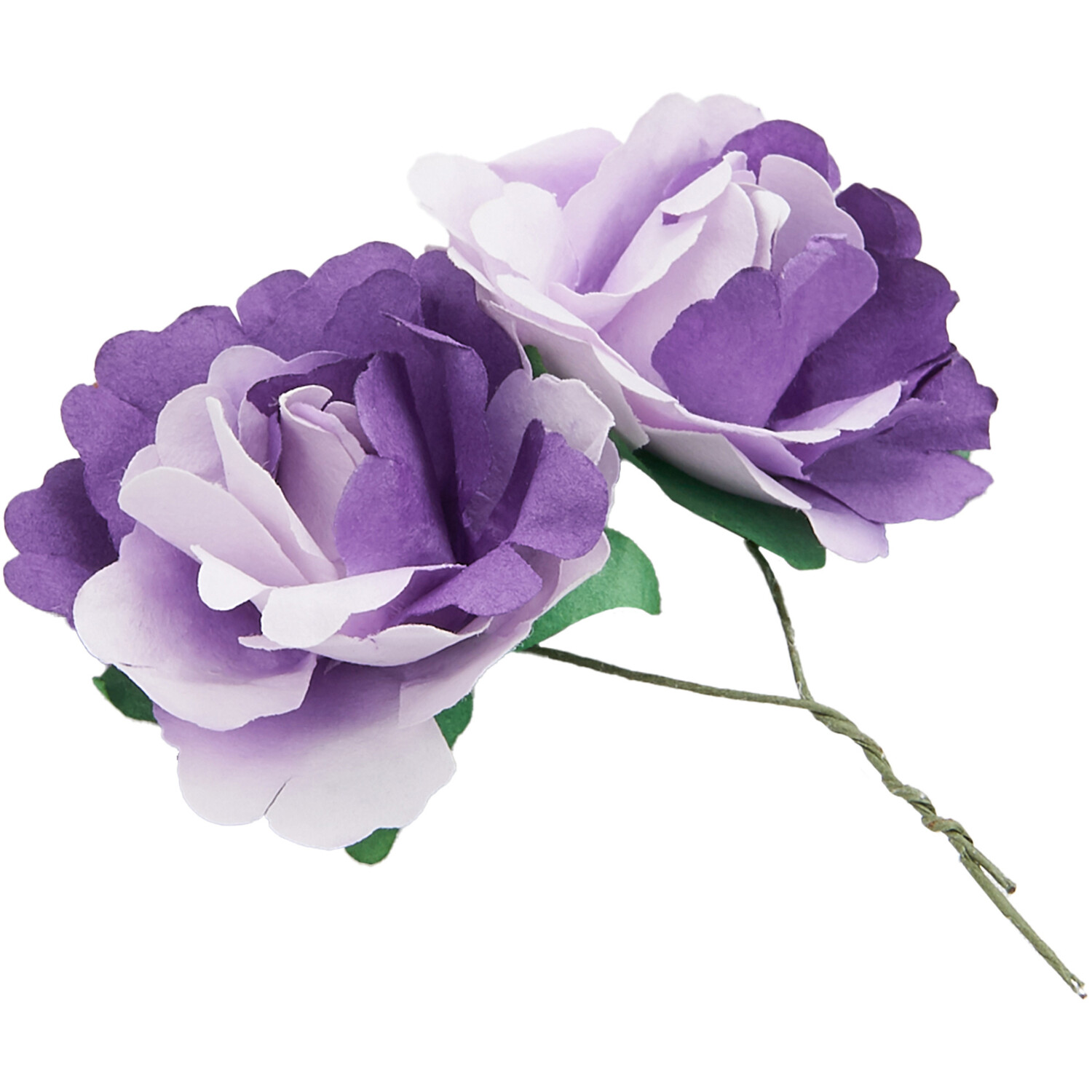 Multicoloured Craft Flowers Image 4