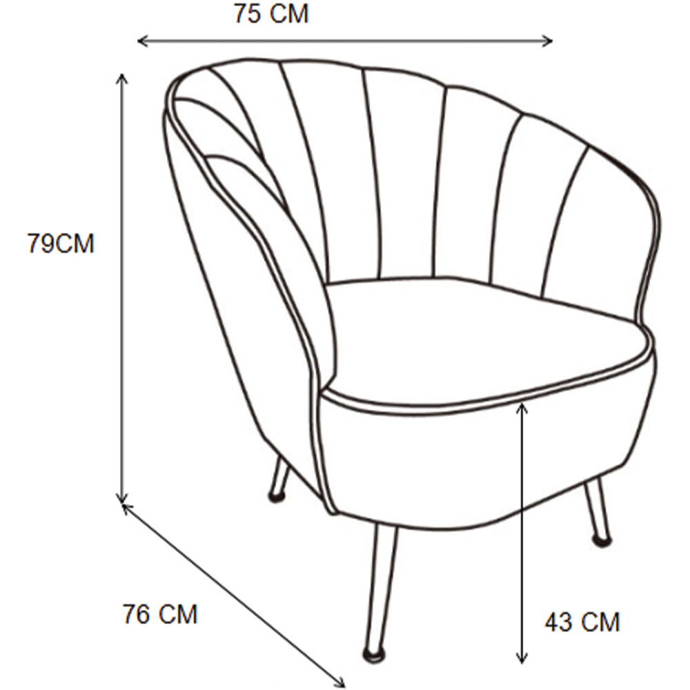 Shelby Chair Pink Image 5