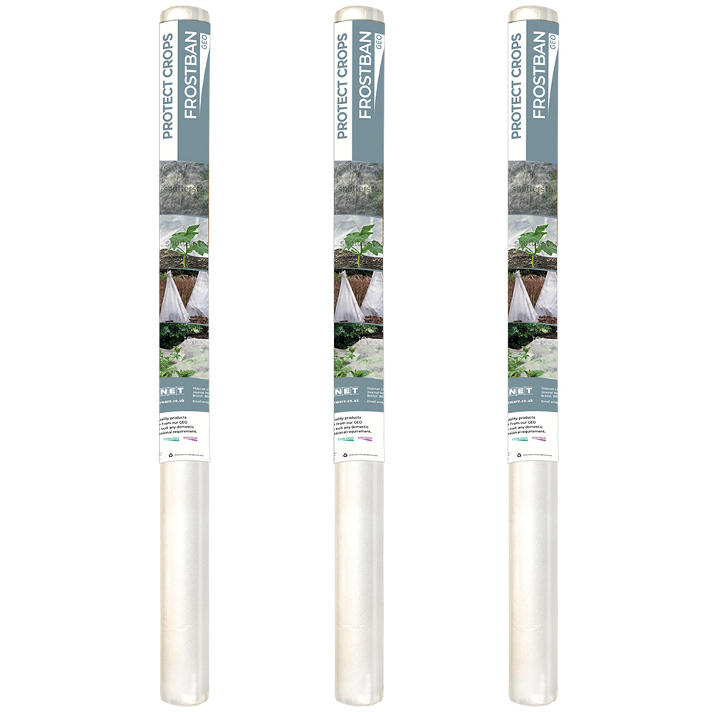 YouGarden Frost Protection Fleece 15 x 1m 3 Pack Image 1