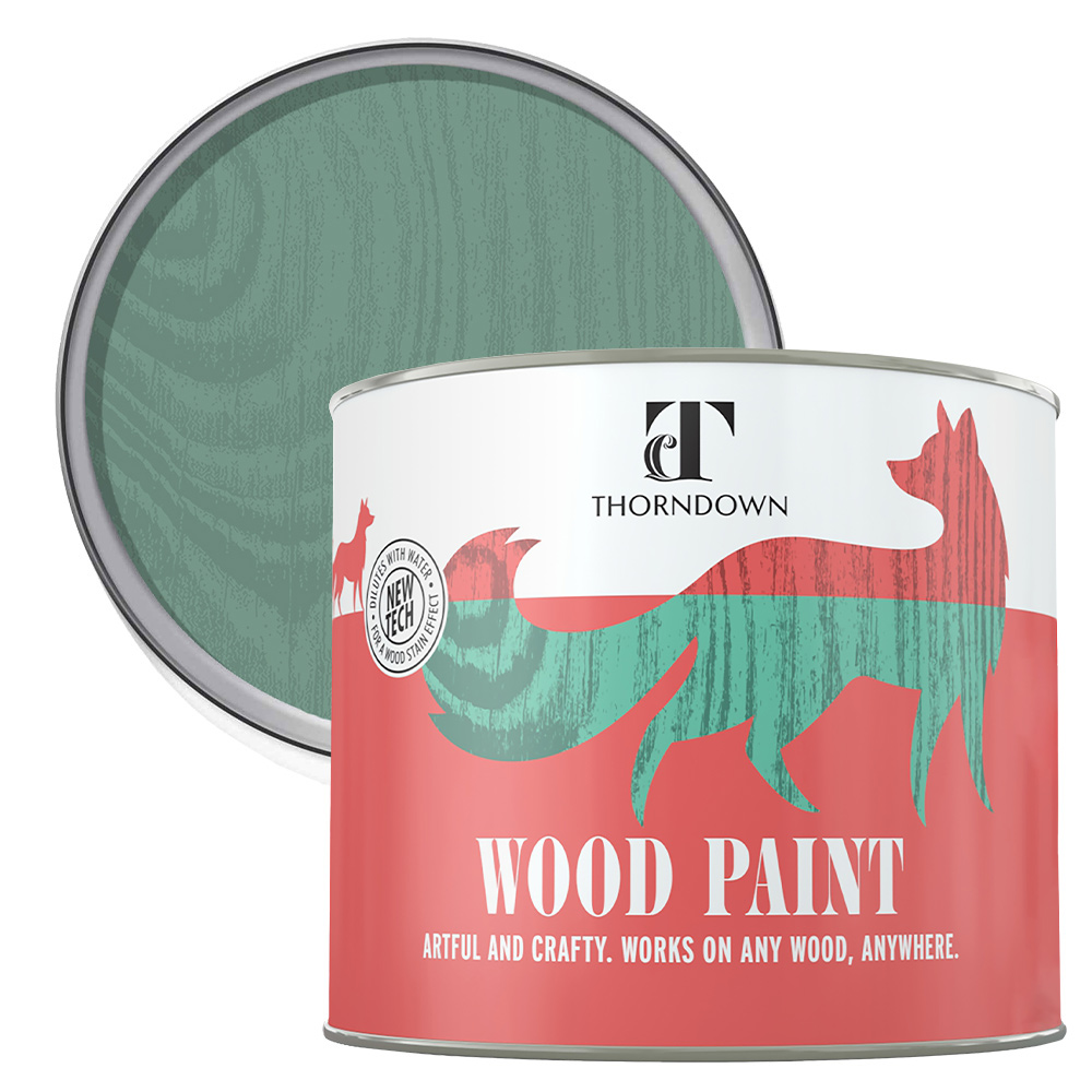 Thorndown Wetlands Green Satin Wood Paint 750ml Image 1