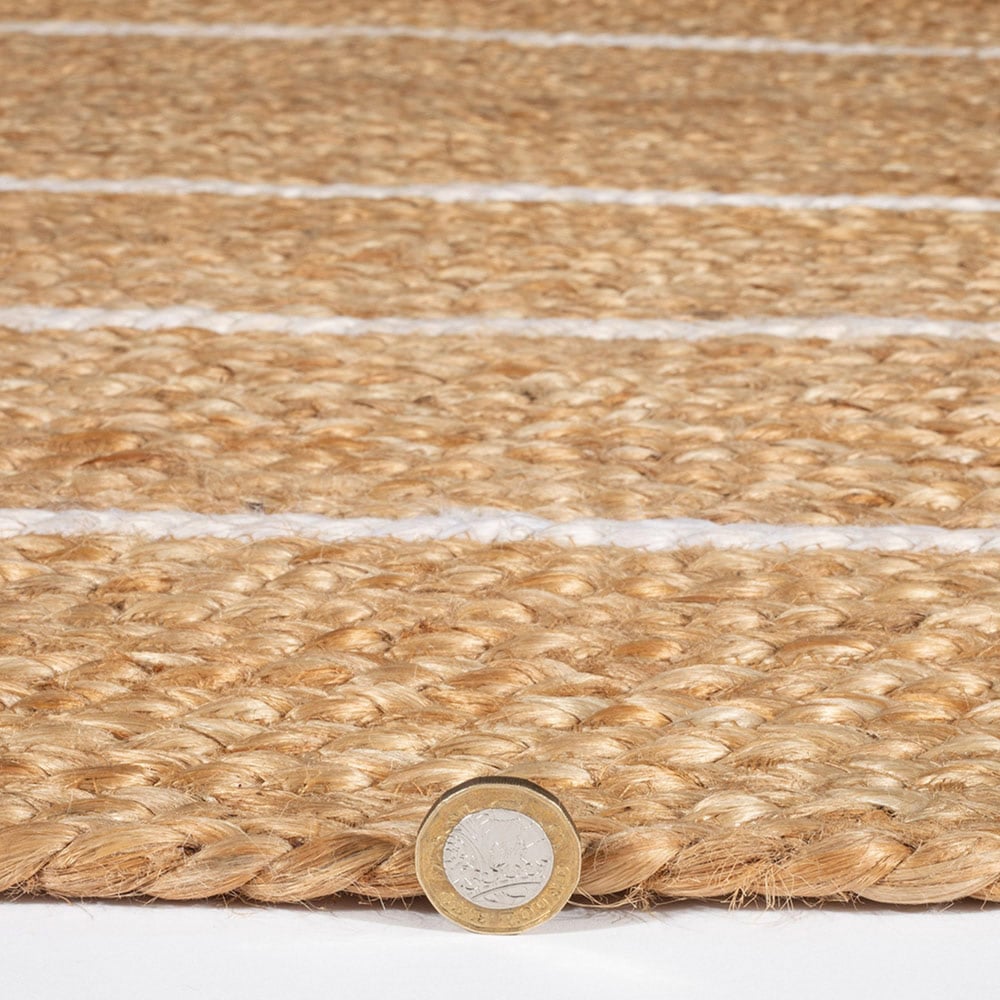 Prestbury Natural Border Braided Rug 120 x 170cm Image 4