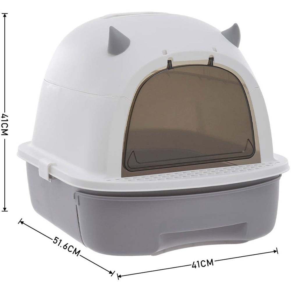 H&O Direct Anti Splash Cat Litter Box Image 4