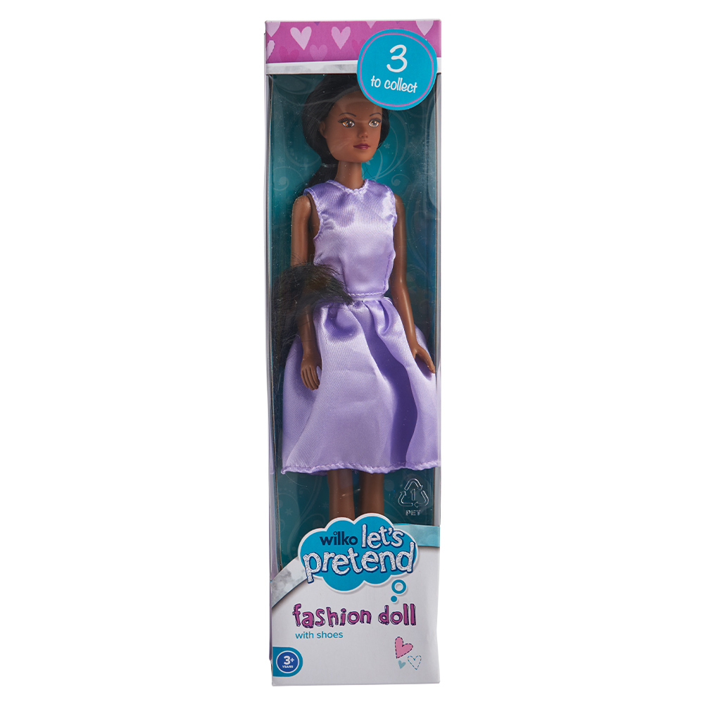 Single Wilko Fashion Doll in Assorted styles Image 6