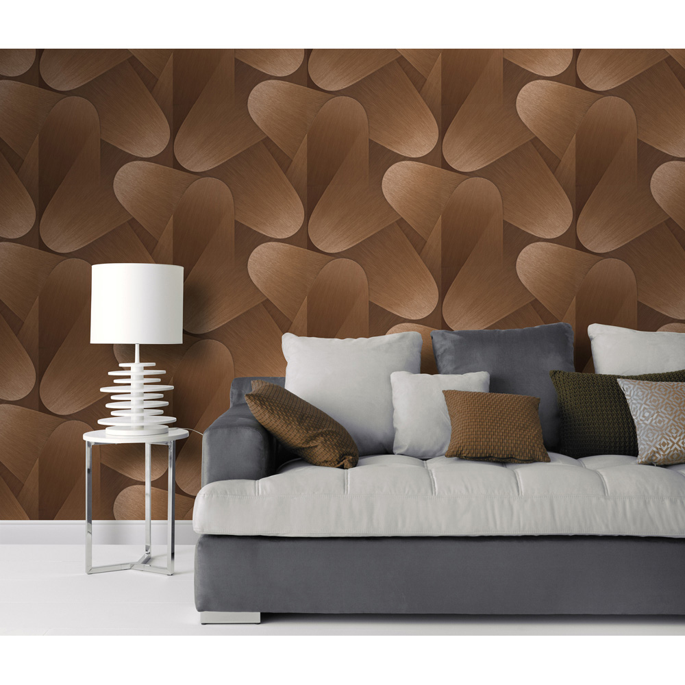 Erismann Elysium Alure Copper Wallpaper Image 6