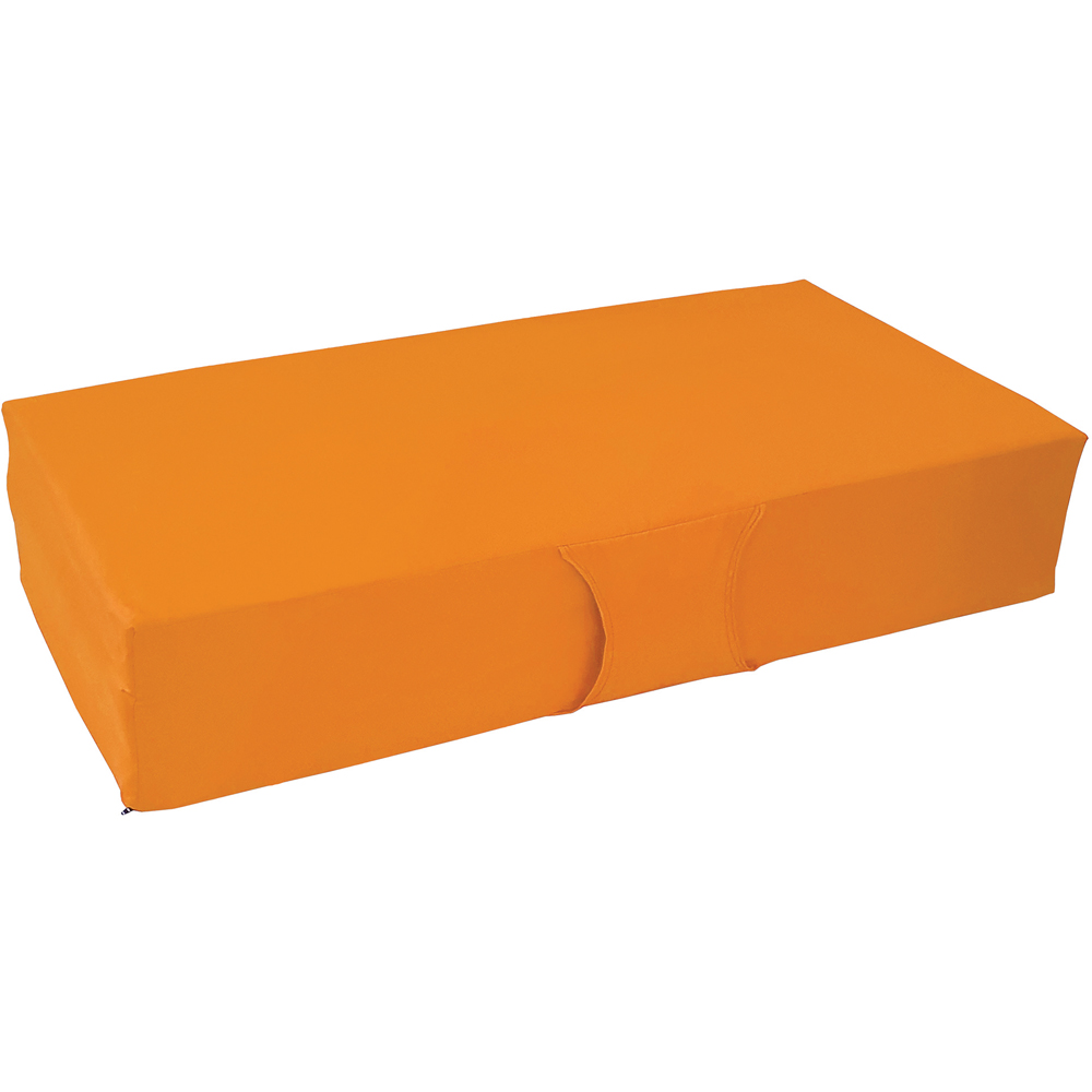 Visco Therapy Double Orange Folding Futon Z Bed Mattress Image 3