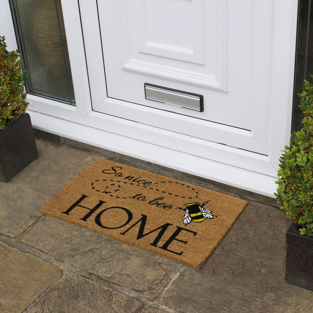 JVL Nice To Bee Home Doormat 40 x 70cm Image 2