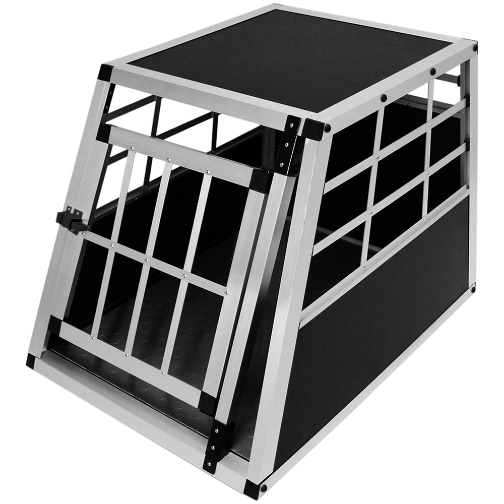 Monster Shop Car Pet Crate with Small Single Door Image 1