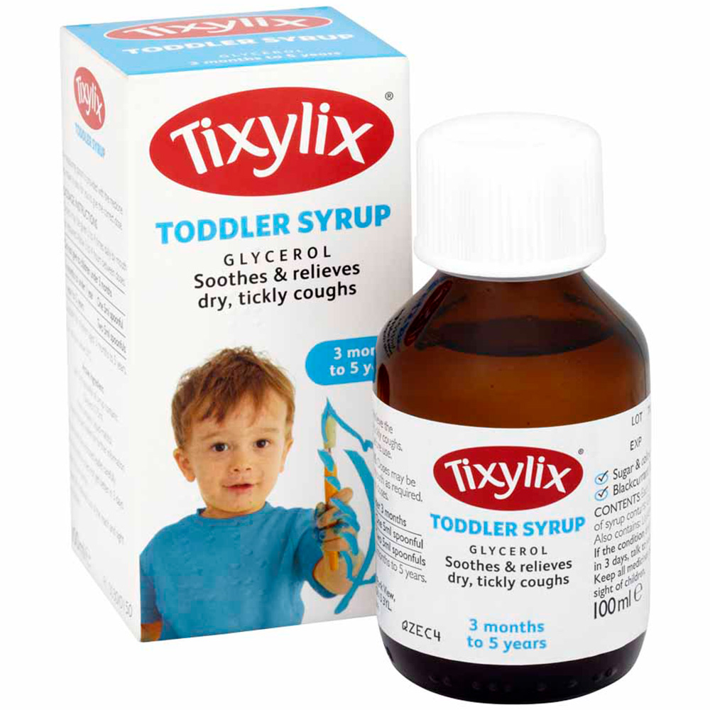 Tixylix Chesty Dry Toddler Cough Syrup 100ml Image 2