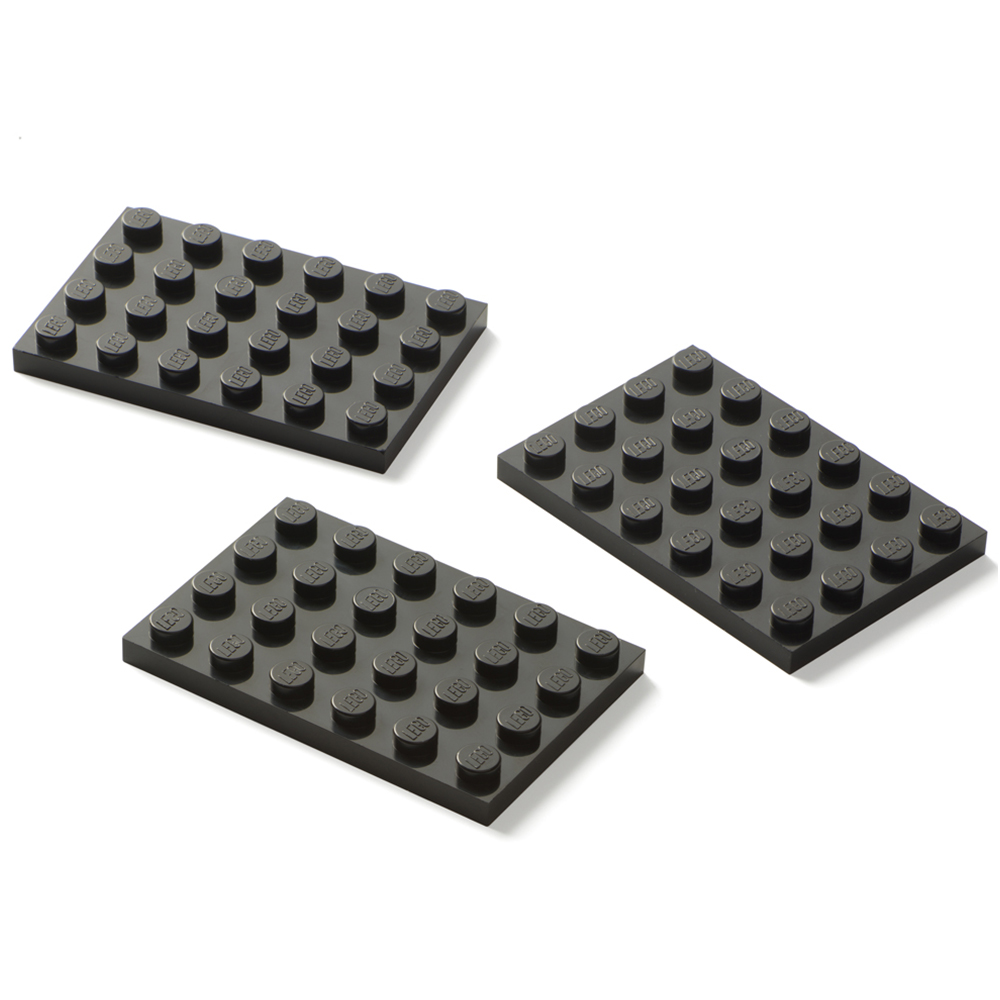 LEGO 3 Drawer Blue Storage Rack Image 4