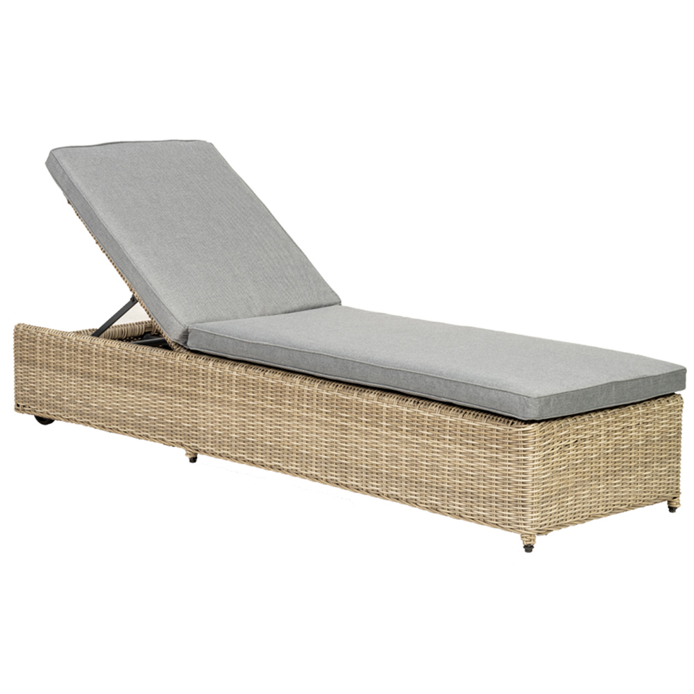 Royalcraft Wentworth Rattan Multi Position Sunlounger Image 2