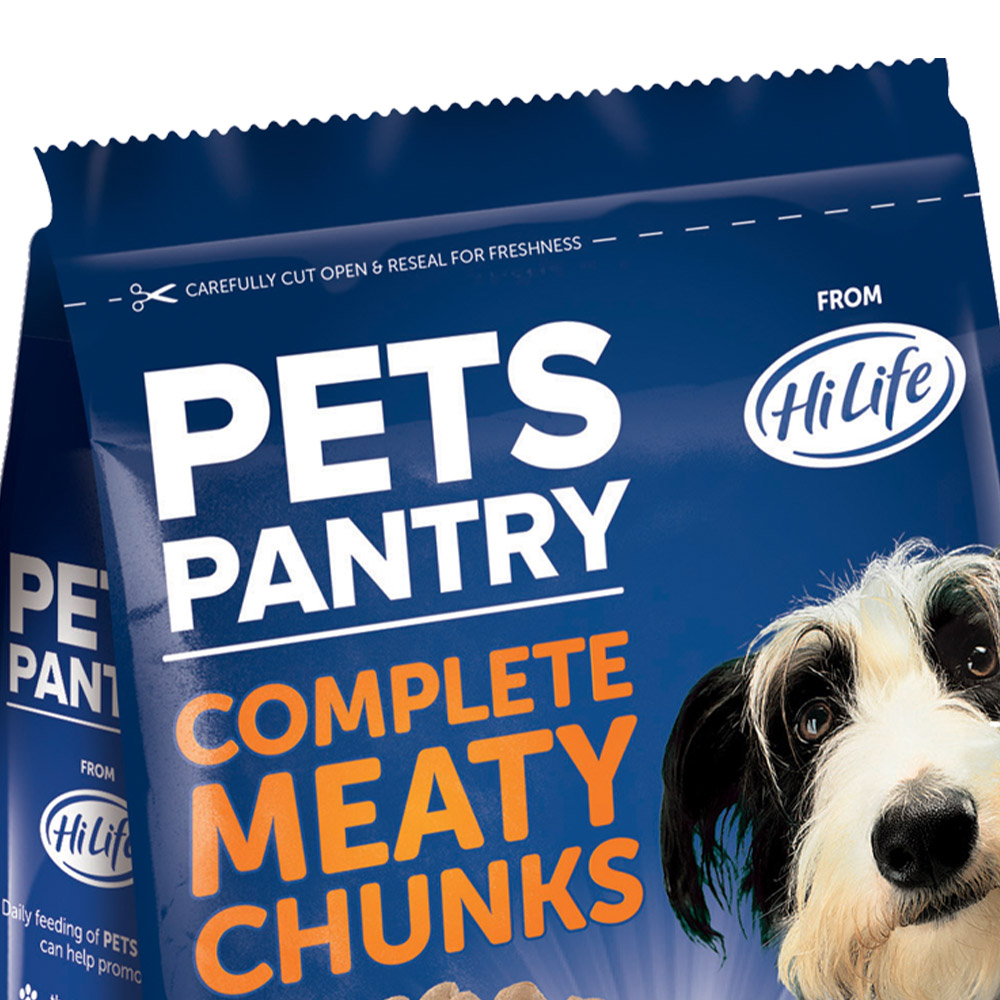 HiLife Pets Pantry Complete Meaty Chunks Tasty Chicken Dog Food Image 3