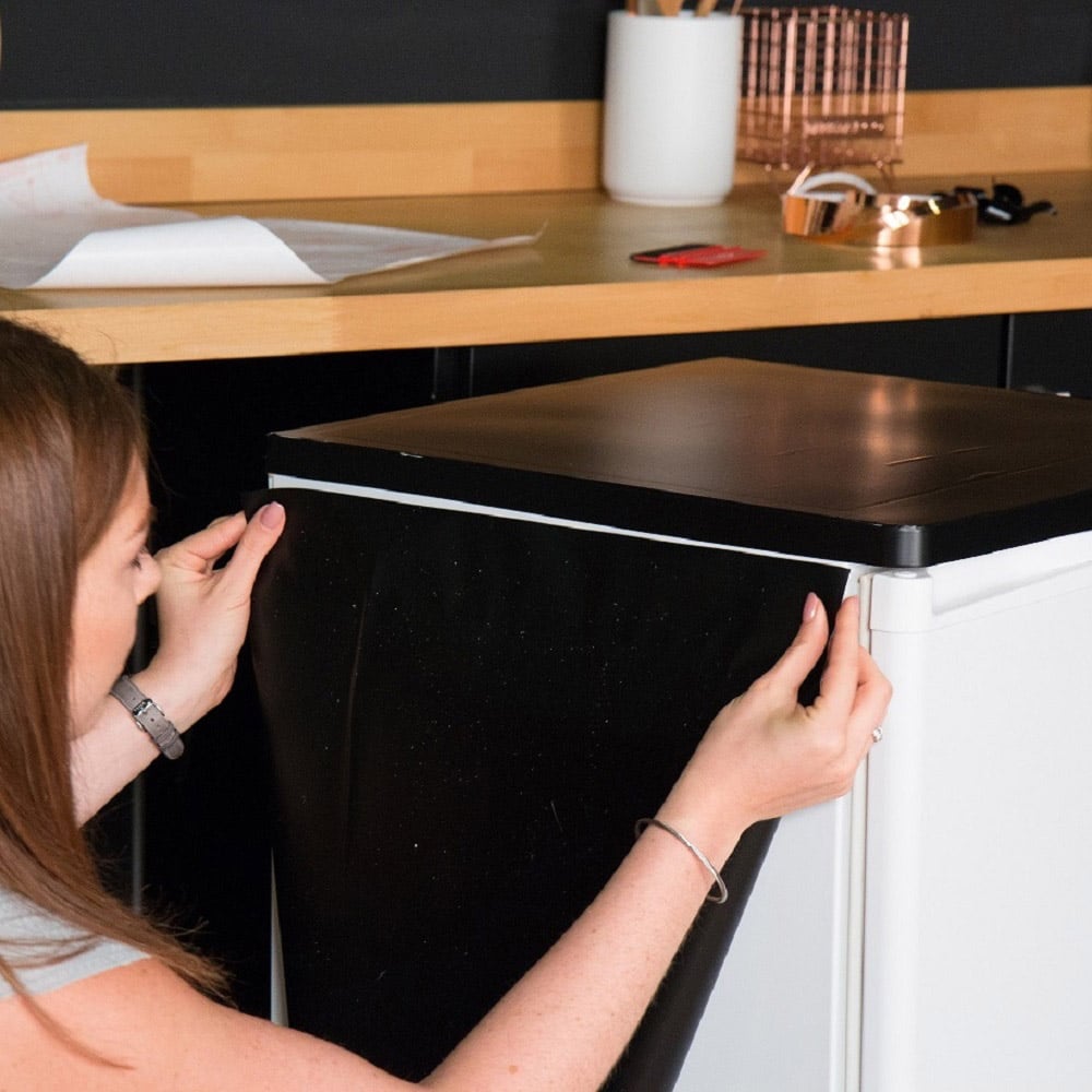 d-c-fix Matt Black Sticky Back Plastic Vinyl Wrap Film 67.5cm x 5m Image 3