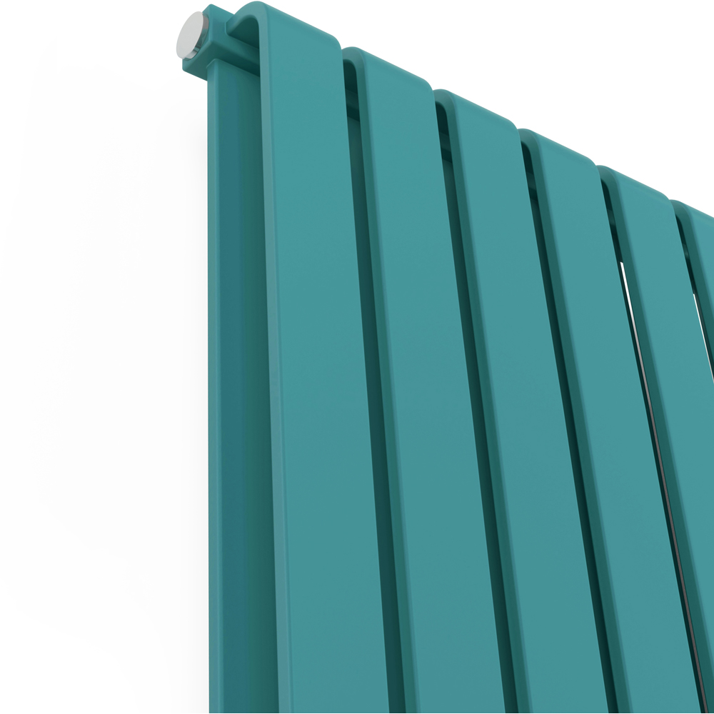 Terma Warp Room 3317 BTU Matt Teal Radiator 330 x 1565mm Image 5