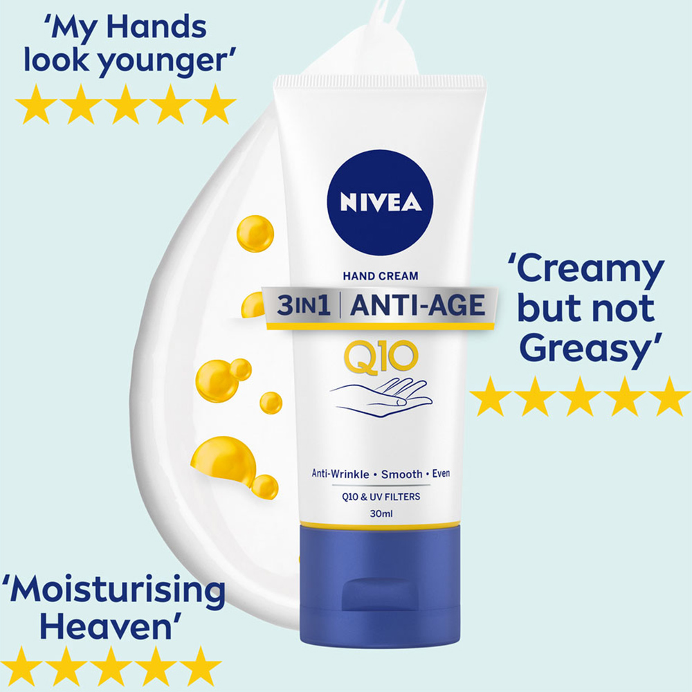 NIVEA Q10 Anti-Age Care Hand Cream 30ml Image 3