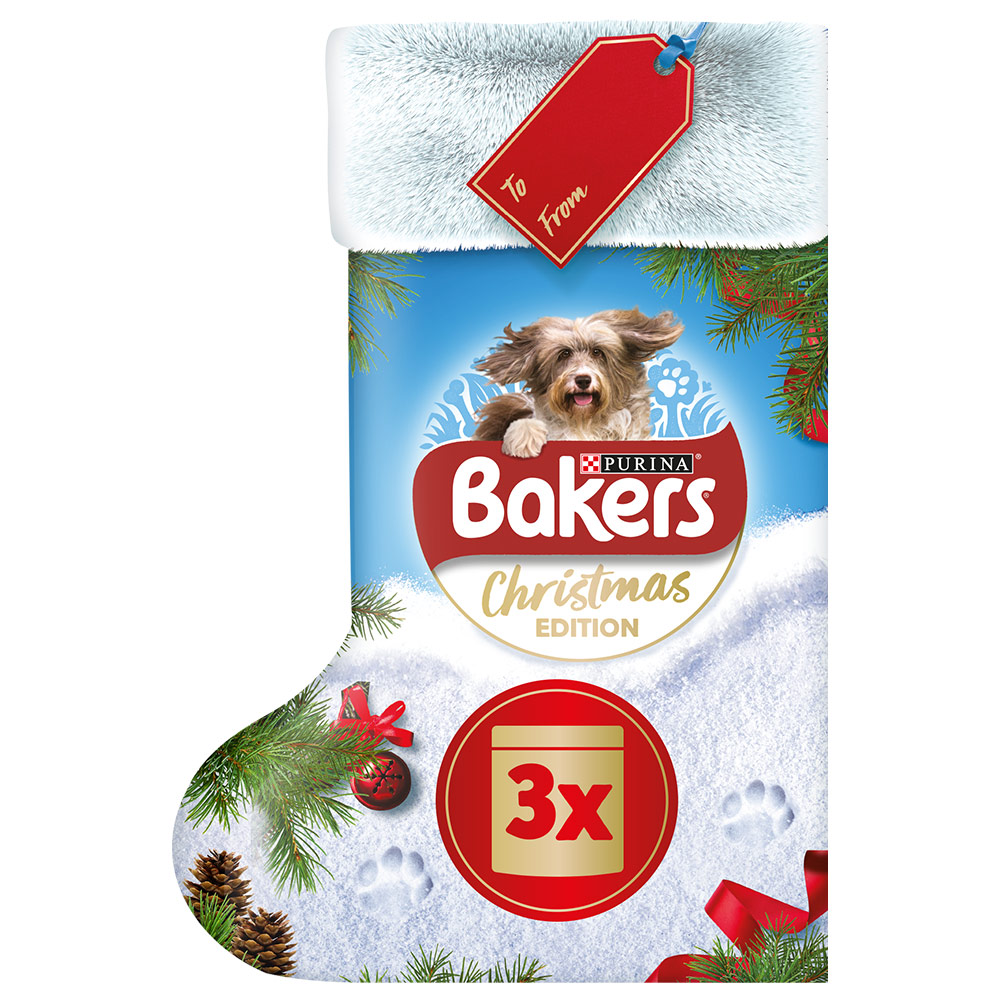Purina Bakers Christmas Edition Dog Treats Stocking 292g Image 2
