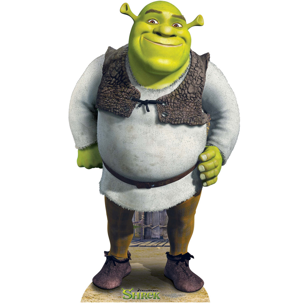Star Cutouts Shrek Cardboard Cutout 5.7ft Image 1