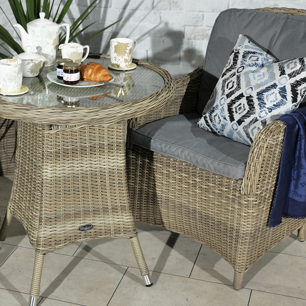 Amir Blue Fleur Scatter Cushion 45 x 45cm