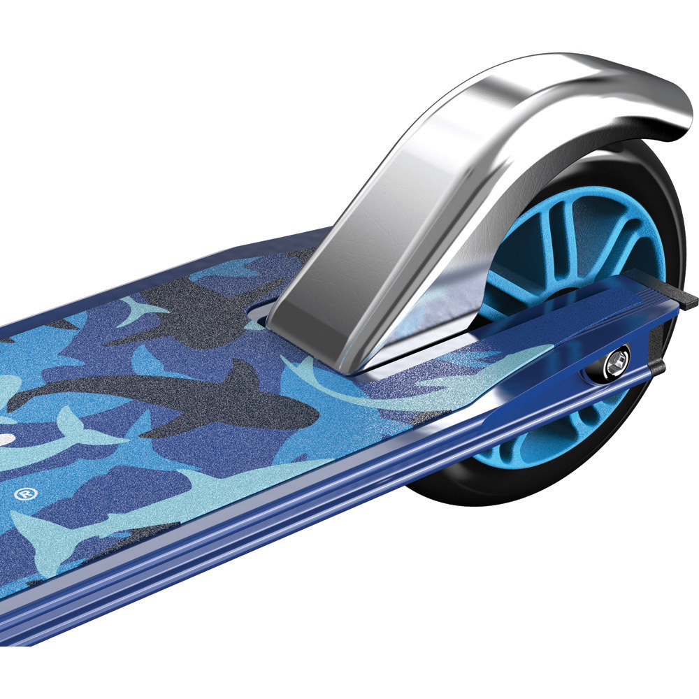 Razor Foldable Kick Scooter Shark Camo Blue Image 8
