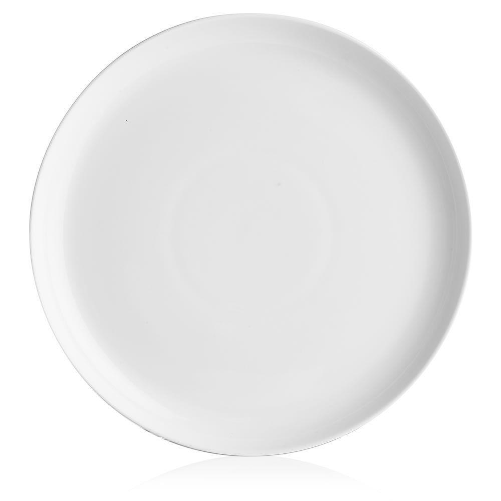 Wilko White Dinner Plate Image 1