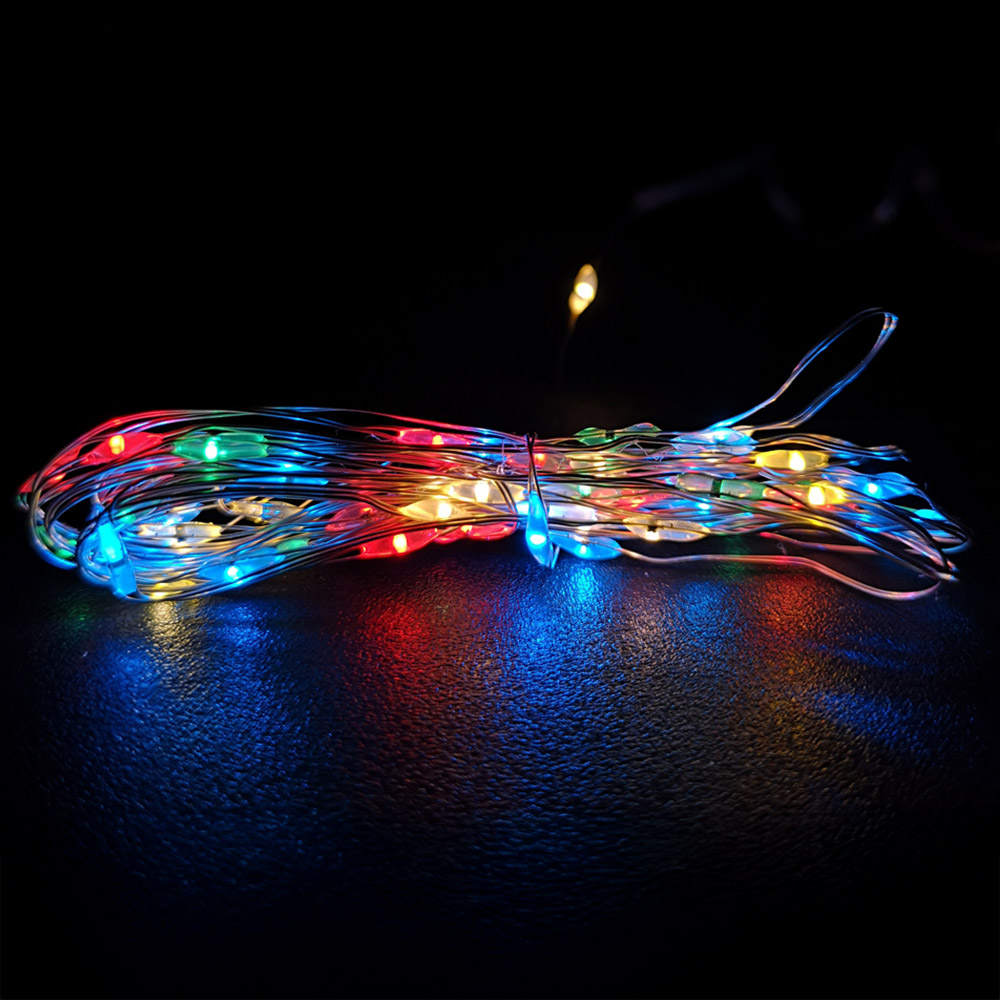 Samuel Alexander 200 MicroBrights LED Premier Battery Operated String Light 10m Image 6