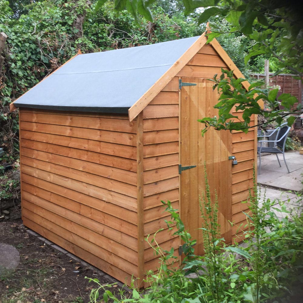 Shire 8 x 6ft Dip Treated Overlap Shed Image 2