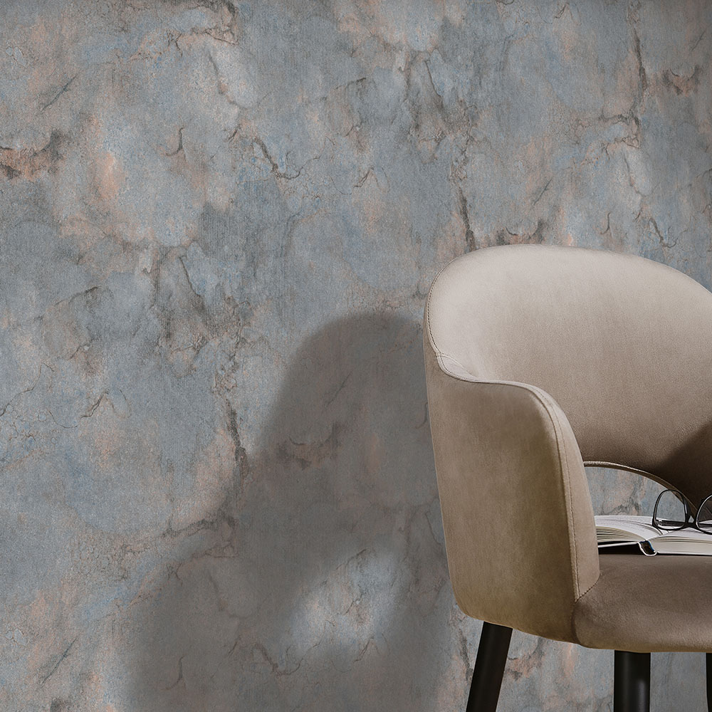 Erismann Venora Marble Grey Wallpaper Image 4