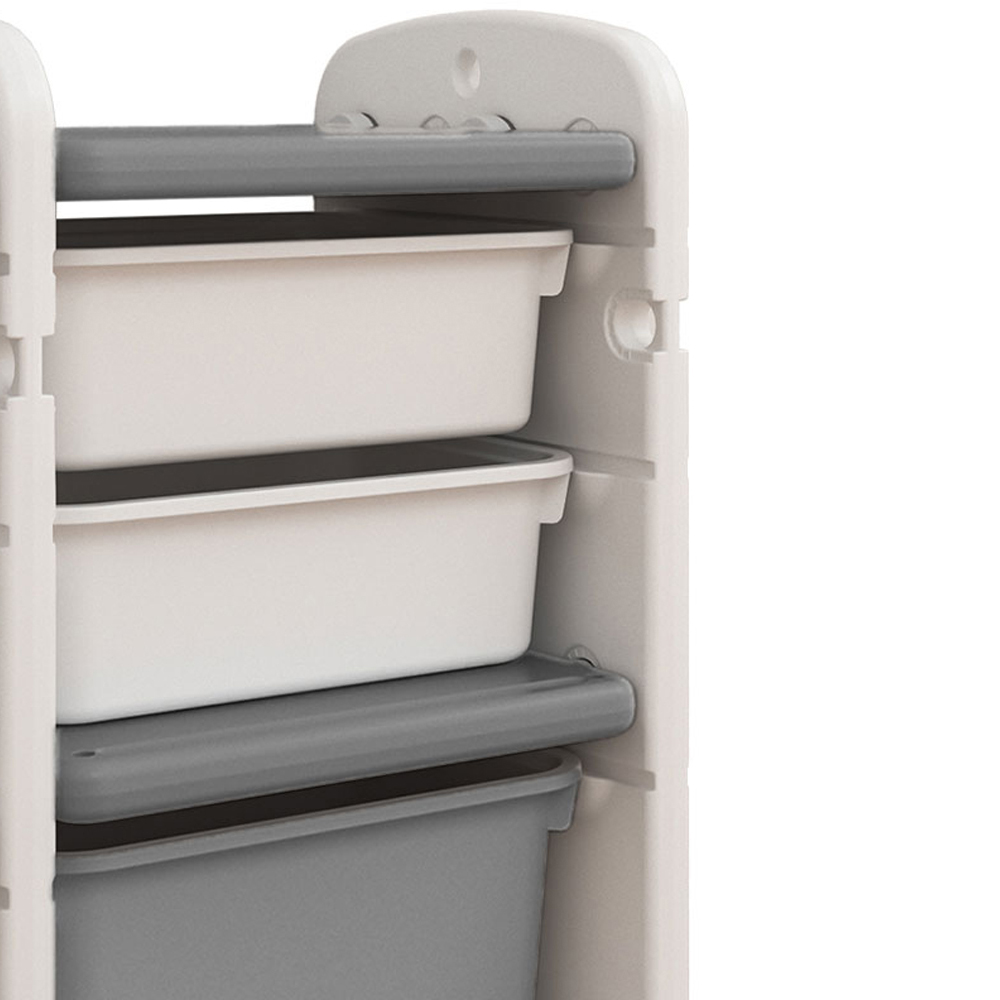 H&O Direct 6 Compartment Kids Storage Cabinet Image 4